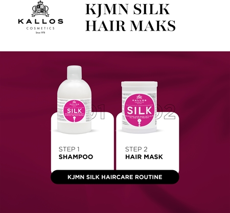 Kallos KJMN Professional Silk Mask for dry and sensitised hair