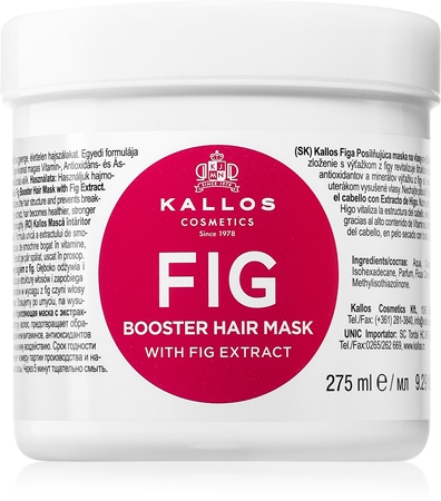 Kallos KJMN Professional Fig hloubkově vyživující maska na vlasy