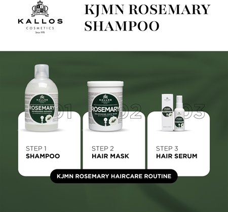 Kallos KJMN Professional Rosemary purifying shampoo