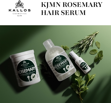 Kallos KJMN Professional Rosemary Regenerating and Protective Oil for Damaged Hair and Split Ends