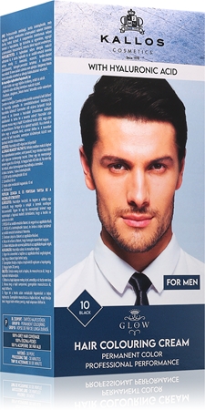Kallos Glow Lasting Cream Colour Permanent Hair Dye for men