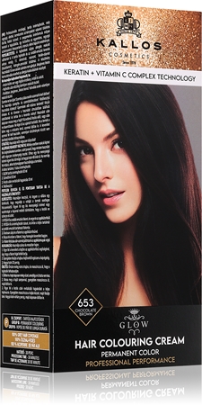Kallos Glow Lasting Cream Colour Permanent-Haarfarbe