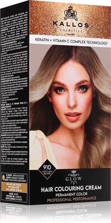 Kallos Glow Lasting Cream Colour Permanent hårfärgningsmedel