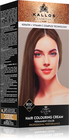 Kallos Glow Lasting Cream Colour Permanent hårfärgningsmedel