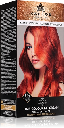 Kallos Glow Lasting Cream Colour coloration cheveux permanente