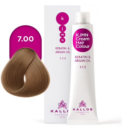 Kallos KJMN Professional Cream Hair Colour Keratin & Argan Oil Hair Color with keratin and argan oil