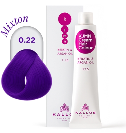 Kallos KJMN Professional Cream Hair Colour Keratin & Argan Oil Hair Color with keratin and argan oil