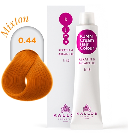 Kallos KJMN Professional Cream Hair Colour Keratin & Argan Oil Hair Color with keratin and argan oil