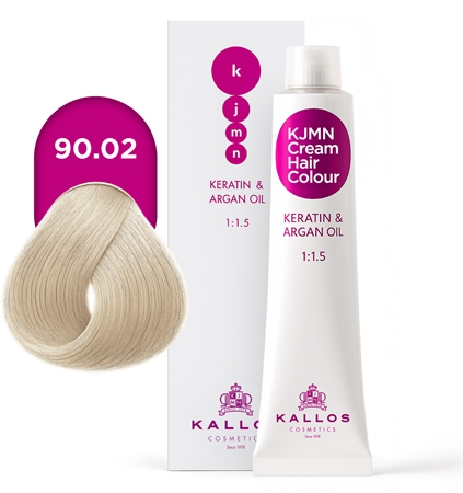 Kallos KJMN Professional Cream Hair Colour Keratin & Argan Oil boja za kosu