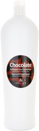 Kallos Chocolate Repair après-shampoing régénérant pour cheveux secs et abîmés