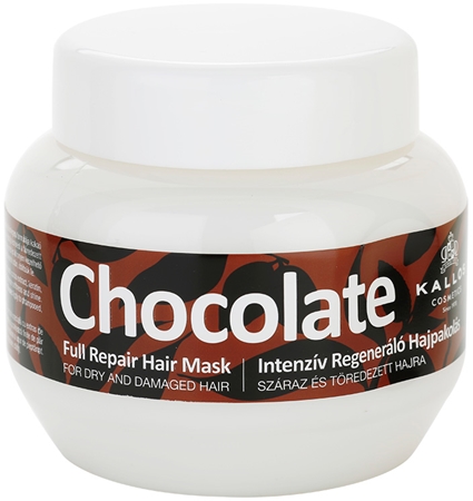 Kallos Chocolate Repair маска для регенерації для сухого або пошкодженого волосся