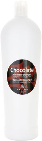 Kallos Chocolate Repair Regenierendes Shampoo für trockenes und beschädigtes Haar