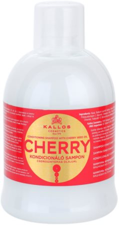 Kallos Cherry ενυδατικό σαμπουάν για ξηρά και κατεστραμμένα μαλλιά