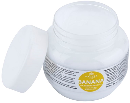Kallos KJMN Professional Banana δυναμωτική μάσκα με σύμπλεγμα πολυβιταμινών