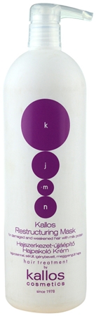 Kallos KJMN mascarilla regeneradora para cabello seco y delicado