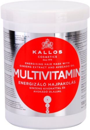 Kallos Multivitamin energizující maska na vlasy