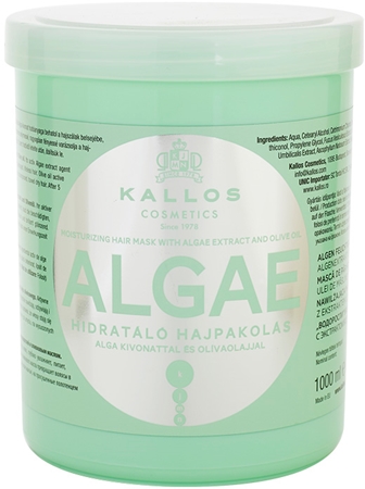 Kallos Algae Hydratisierende Maske mit Meeralgen Extrakt und Olivenöl