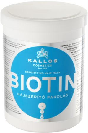 Kallos Biotin maszk a gyenge, vékony és rakoncátlan hajra