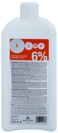 Kallos KJMN Hydrogen Peroxide γαλάκτωμα ενεργοποίησης 6 % 20 vol