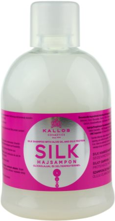 Kallos Silk selymesen finom sampon száraz és érzékeny hajra