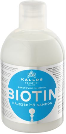 Kallos Biotin šampon za tanke, šibke in lomljive lase