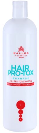 Kallos Hair Pro-Tox šampon s keratinem pro suché a poškozené vlasy