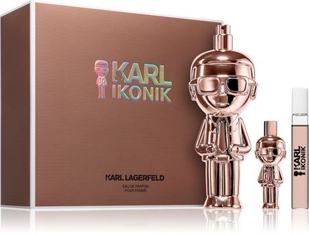 KARL LAGERFELD Slip In Pizzo Donna - Confezione Da 2, Microfibra, Fascia Elastica Con Logo, Prodotto In Portogallo - 2