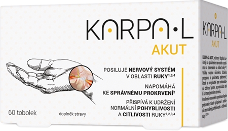 Karpal KARPA-L AKUT tobolky na regeneráciu svalov