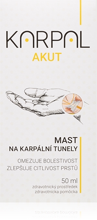 Karpal Carpal akut masažinis kremas sąnarių sąstingio ir skausmo mažinimui
