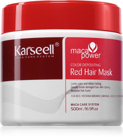 Karseell Color Depositing Red Hair Mask Mask for hair colour enhancement
