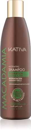 Kativa Macadamia champú hidratante para dar brillo y suavidad al cabello