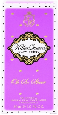 Katy Perry Killer Queen OH SO Sheer 3.4 oz store 100 ml Eau De Parfum Spray For Women