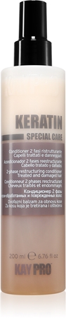 Kaypro Keratin 2 Phase Restructiring Conditioner Leave-in Care for easy combing