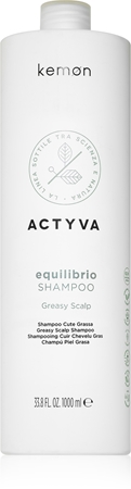Kemon Actyva Equilibrio das Reinigungsshampoo für fettiges Haar und Kopfhaut