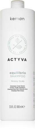 Kemon Actyva Equilibrio čistilni šampon za mastne lase in lasišče