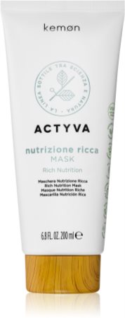Kemon Actyva Nutrizone Ricca Θρεπτική μάσκα για ξηρά μαλλιά
