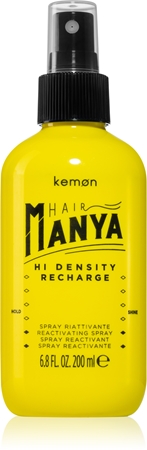 Kemon Hair Manya Hi Density Recharge curl enhancer in a spray