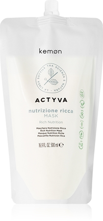 Kemon Actyva Nutrizone Ricca intensywna maseczka do ekstremalnie suchych włosów