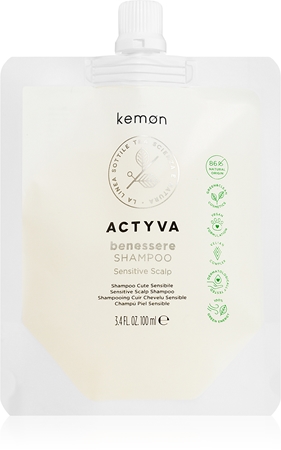 Kemon Actyva Benessere sanftes Reinigungsshampoo für das Haar