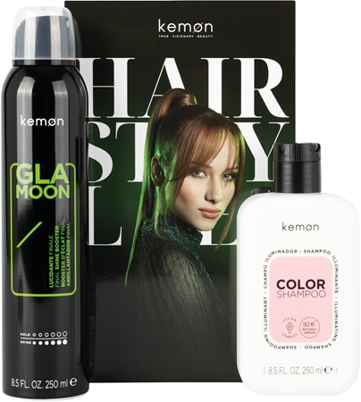 Kemon Group Color Glamoon set for hair