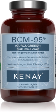 Kenay Curcumin BCM-95 Curcugreen Kapseln für Ihr Wohlbefinden