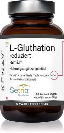 Kenay L-Gluthation reduziert Setria Kapseln für Ihr Wohlbefinden