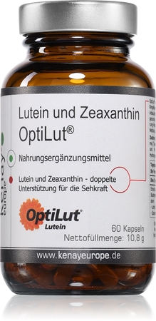 Kenay Lutein & Zeaxanthin OptiLut® Kapseln zur Förderung der Augengesundheit