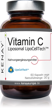 Kenay Vitamin C Liposomal LipoCellTech Kapseln zur Unterstützung des Immunsystems