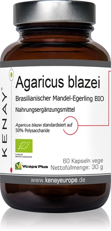 Kenay Agaricus blazei BIO Kapseln für Ihr Wohlbefinden