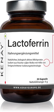 Kenay Lactoferrin Kapseln zur Verdauungsförderung