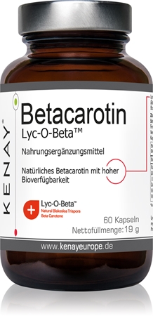 Kenay Betacarotin Lyc-O-Beta Kapseln für eine gesunde und schöne Hautbräune
