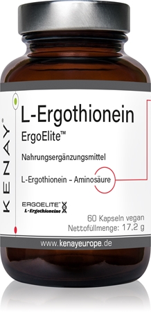Kenay L-Ergothionein ErgoElite™ Kapseln zum Schutz der Zellen vor oxidativem Stress