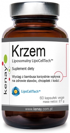 Kenay Krzem Liposomalny LipoCellTech™ kapsułki na piękne włosy, skórę i paznokcie