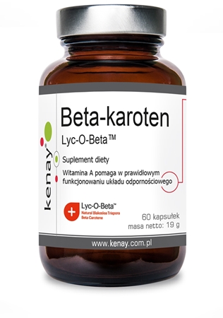 Kenay Beta Carotene Lyc-O-Beta™ kapsułki z betakarotenem